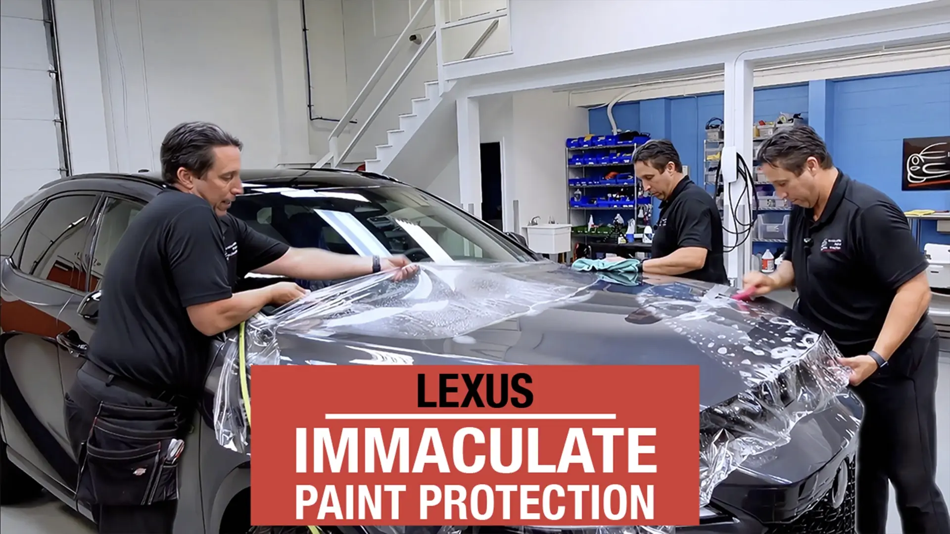 Video: SunTek PPF installation process on a 2024 Lexus RX 500h for extensive paint protection